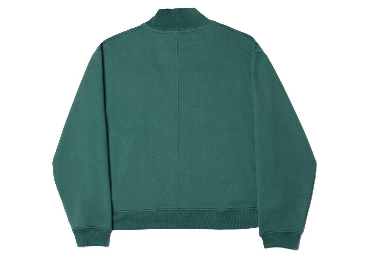 Track jacket Green - Back view, Flat lay